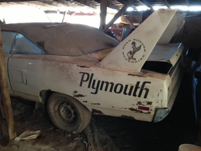 old plymouth muscle car before improvements